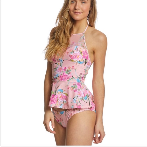 Betsey Johnson Other - NWT Betsey Johnson Midnight Garden Tankini Top